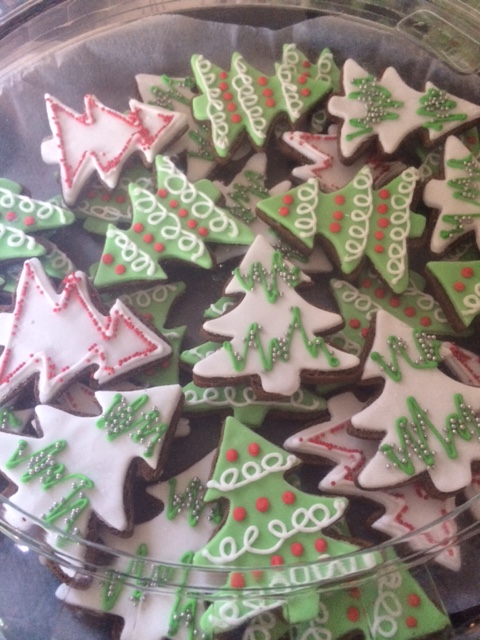 Christmas tree gingerbread